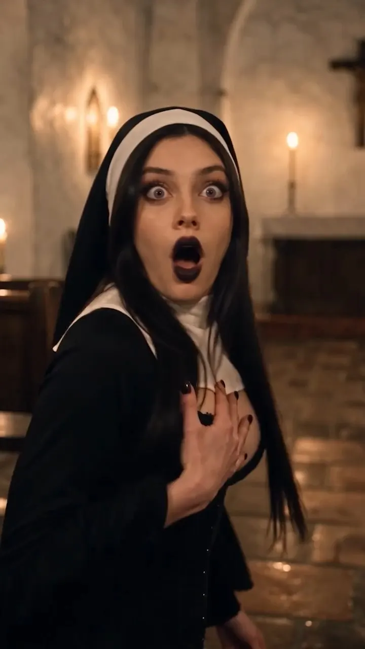 The Nuns Took Me In episode 1 still, Candy Shorts porn preview