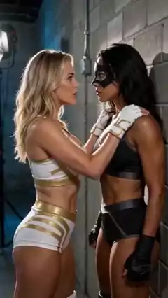 Kiss My Enemy Candy Shorts porn GIF